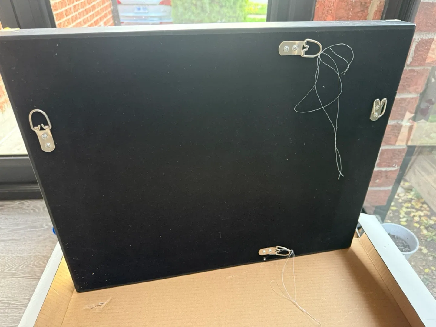 Framed Wall Mirror (New in box) image indicator(3)