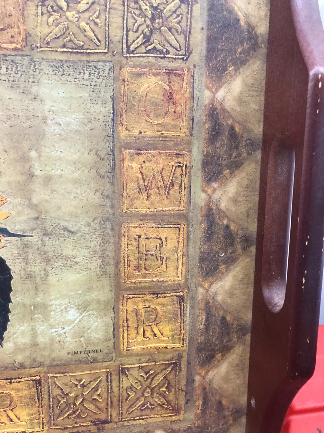 Sunflower Decorative Tray (antique) image indicator(6)