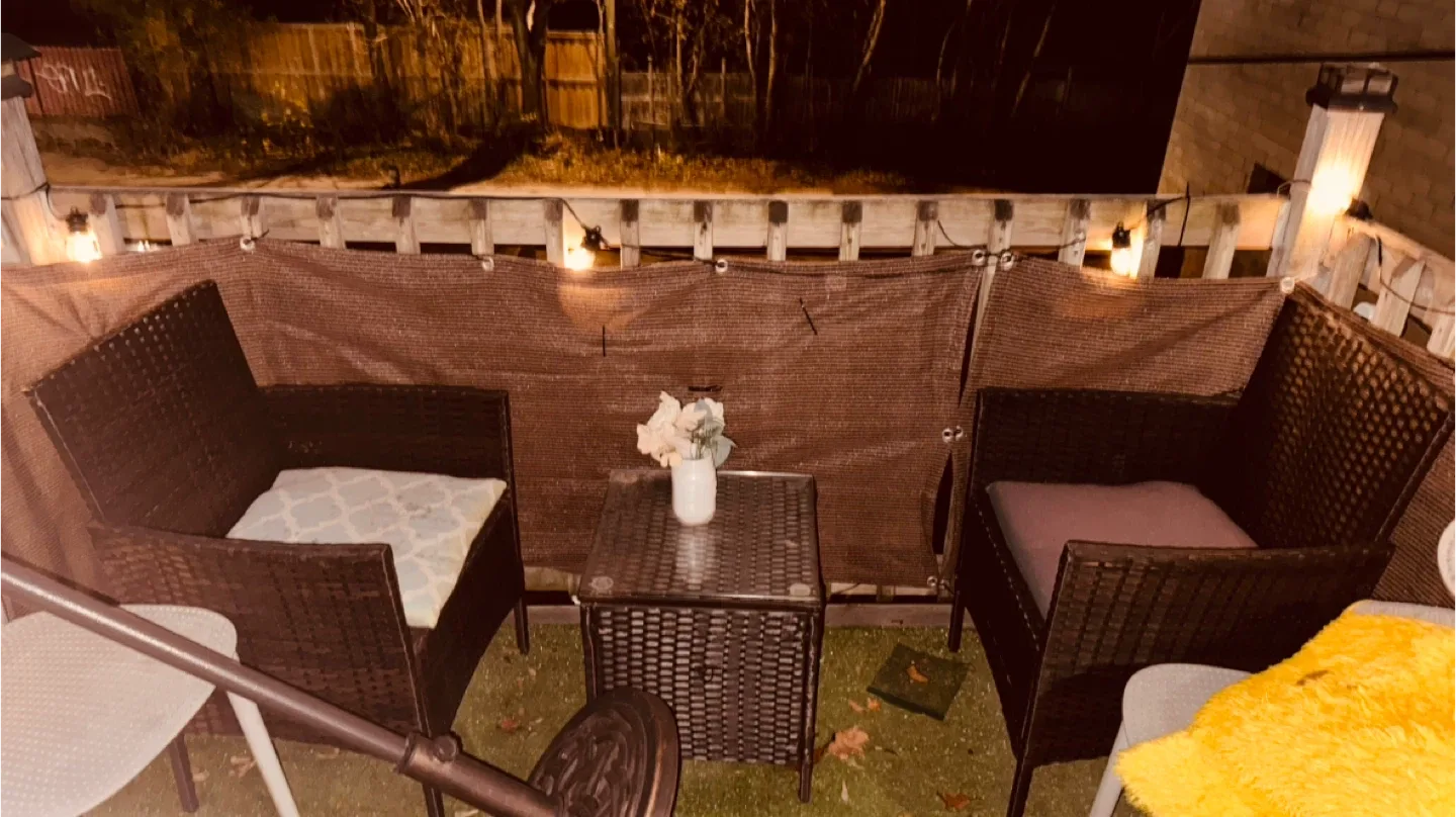 SONGMICS Patio Set - Outdoor Rattan Conversation Set image indicator(4)