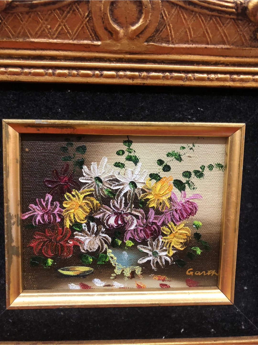 Set of 2 Framed Paintings (antique) - photo 5