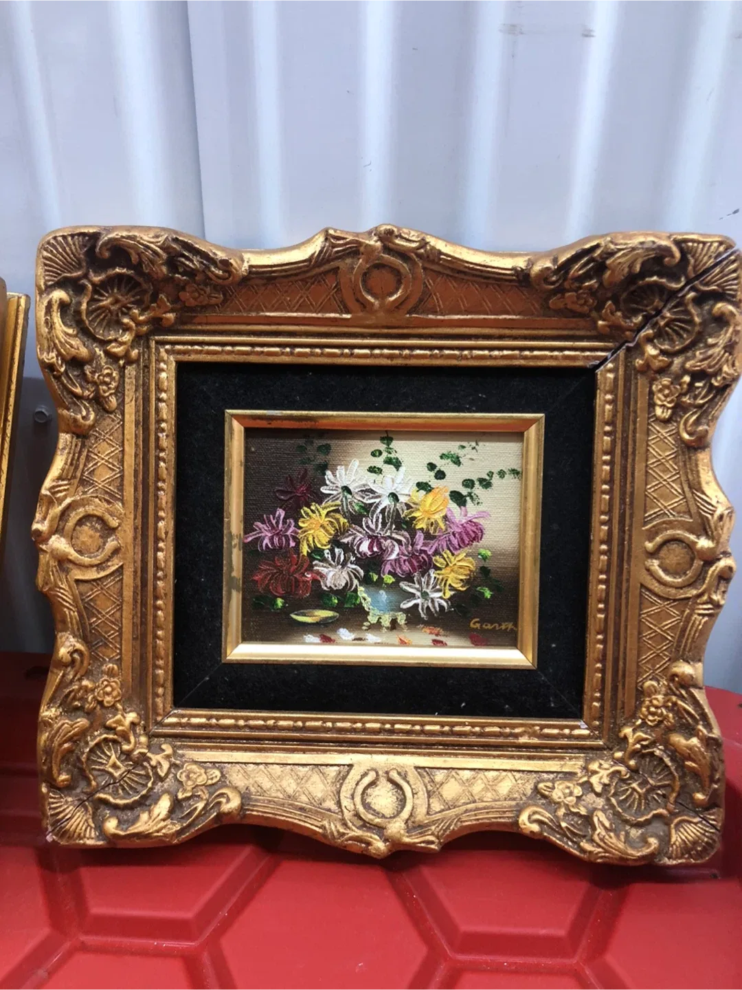 Set of 2 Framed Paintings (antique) image indicator(10)