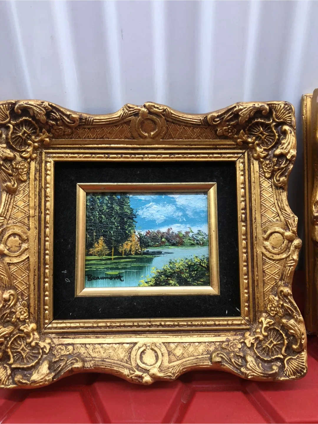 Set of 2 Framed Paintings (antique) image indicator(9)