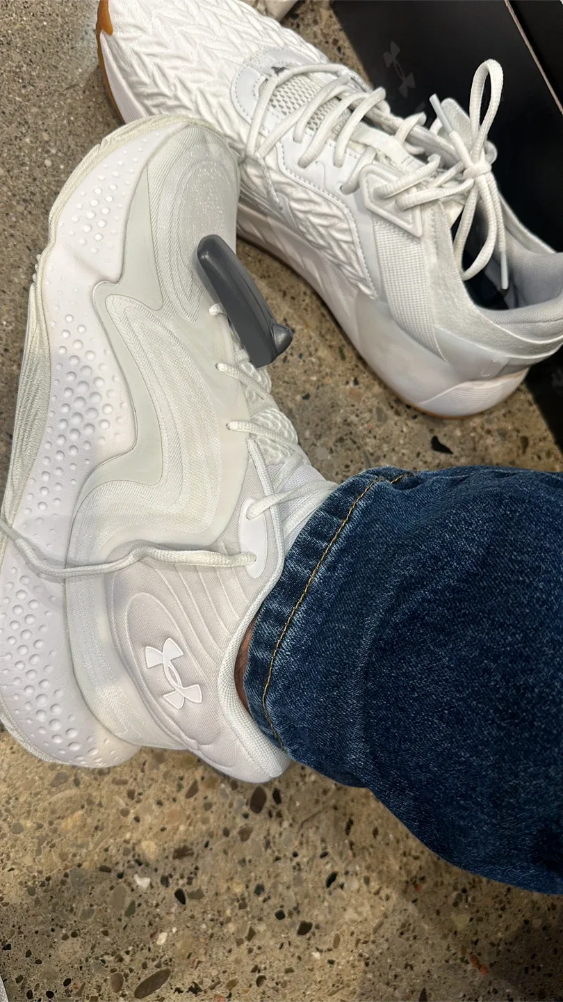 Under Armour HOVR Drive Golf Shoes - White