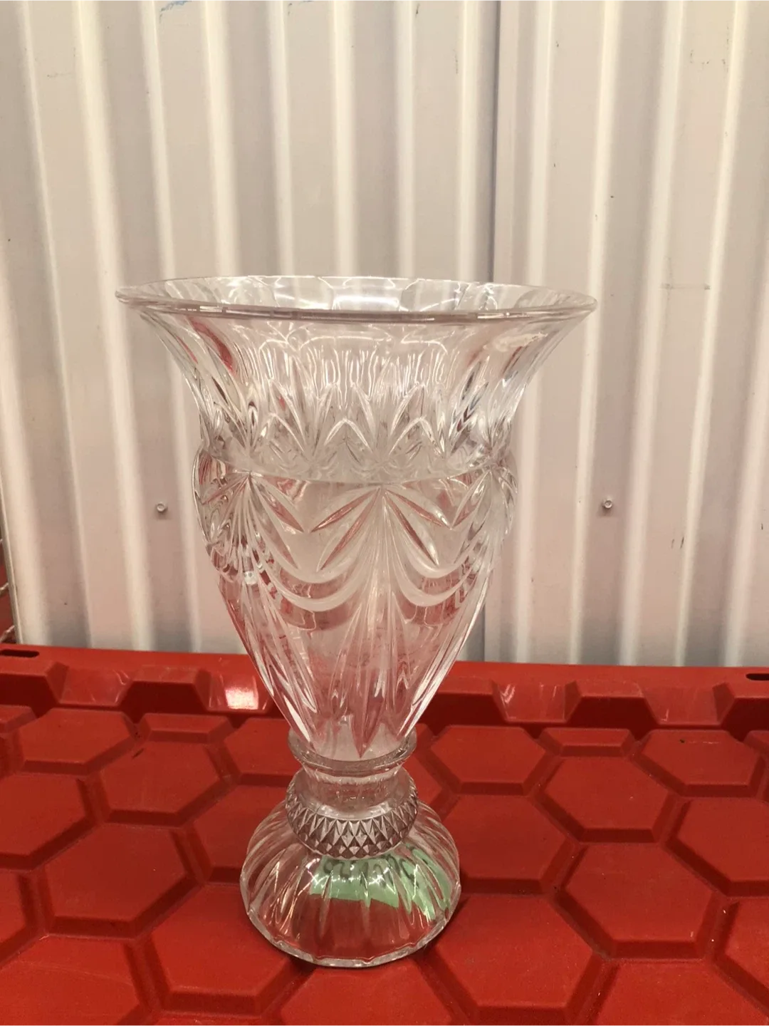 Clear glass Vase  as cristal image indicator(2)