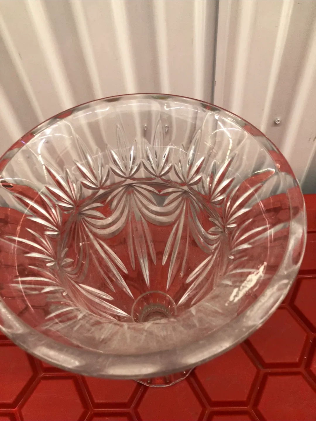 Clear glass Vase  as cristal image indicator(3)
