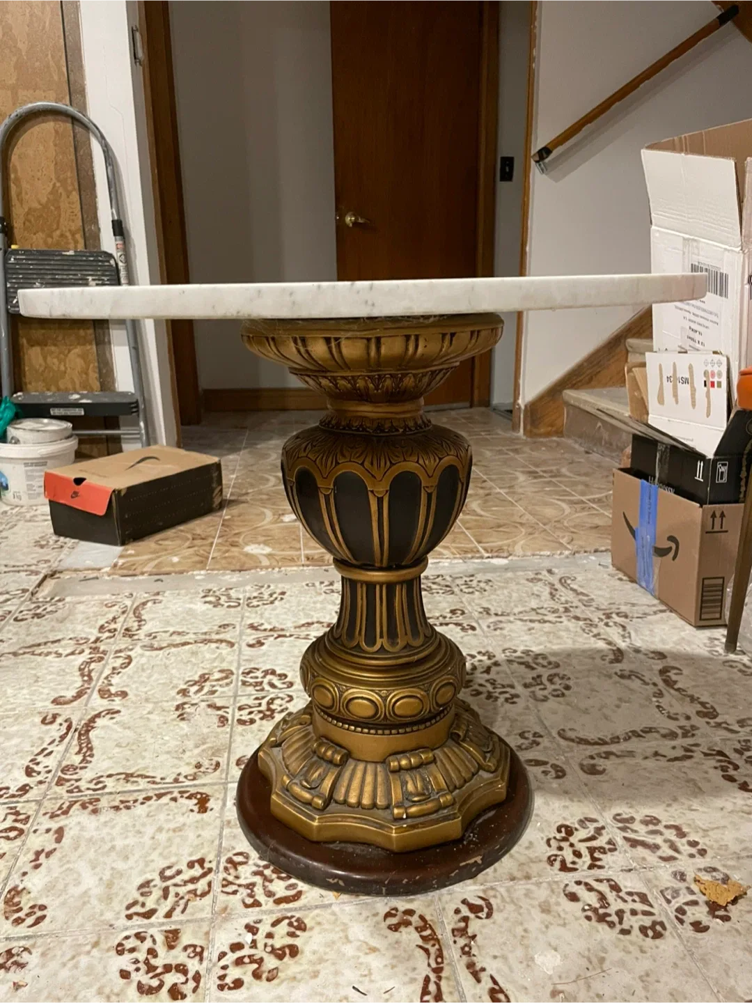 Marble Top Accent Table image indicator(2)