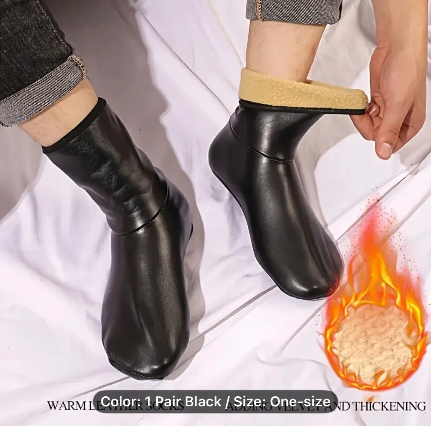 Men'S And Women'S Thermal Socks image indicator(9)