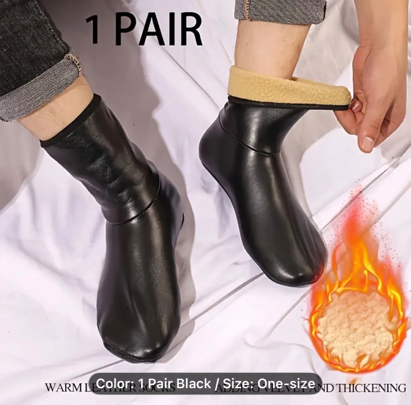 Men'S And Women'S Thermal Socks - photo 4