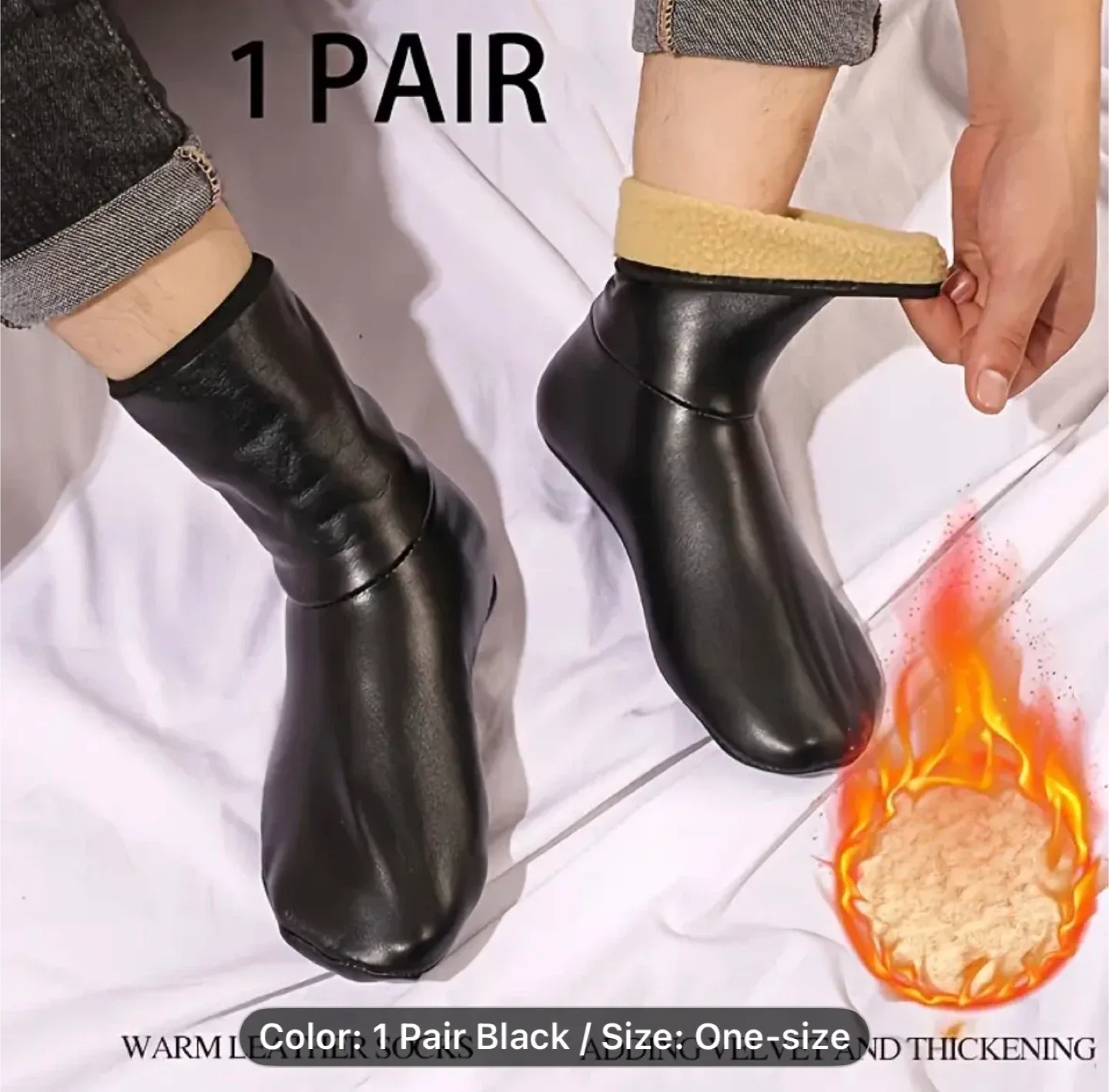 Men'S And Women'S Thermal Socks image indicator(6)