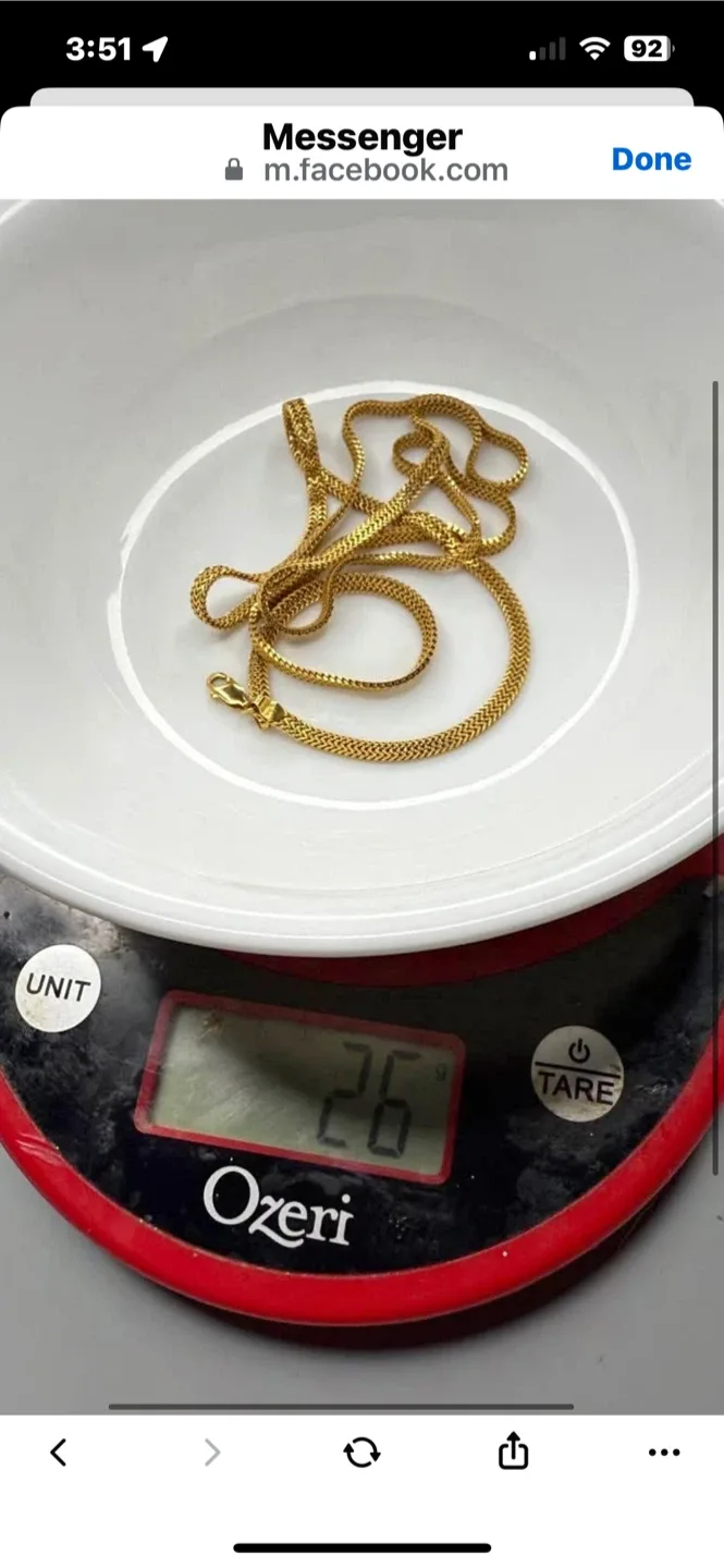 22karat Gold Chain - 26 grams image indicator(2)