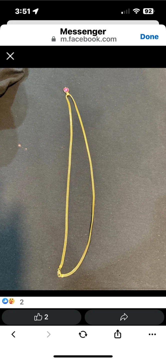 22karat Gold Chain - 26 grams