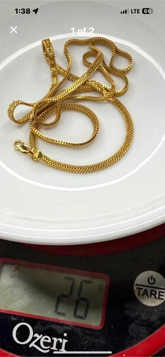 22karat Gold Chain - 26 grams image indicator(3)
