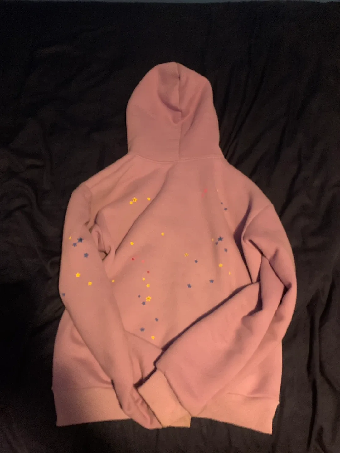 Sp5der/Spider purple here comes the slime hoodie size s image indicator(2)