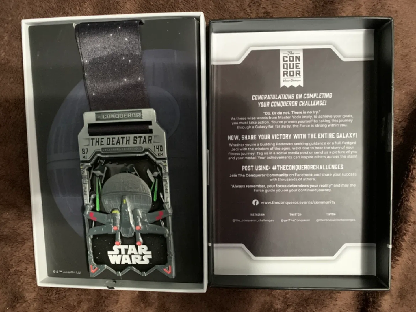 The Conqueror Star Wars The Death Star Virtual Challenge image indicator(2)