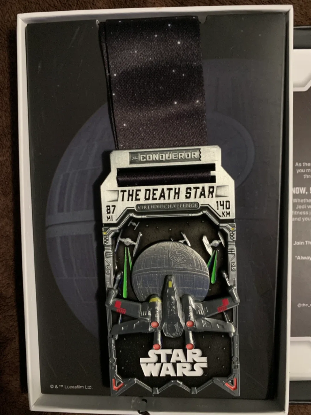 The Conqueror Star Wars The Death Star Virtual Challenge image indicator(3)