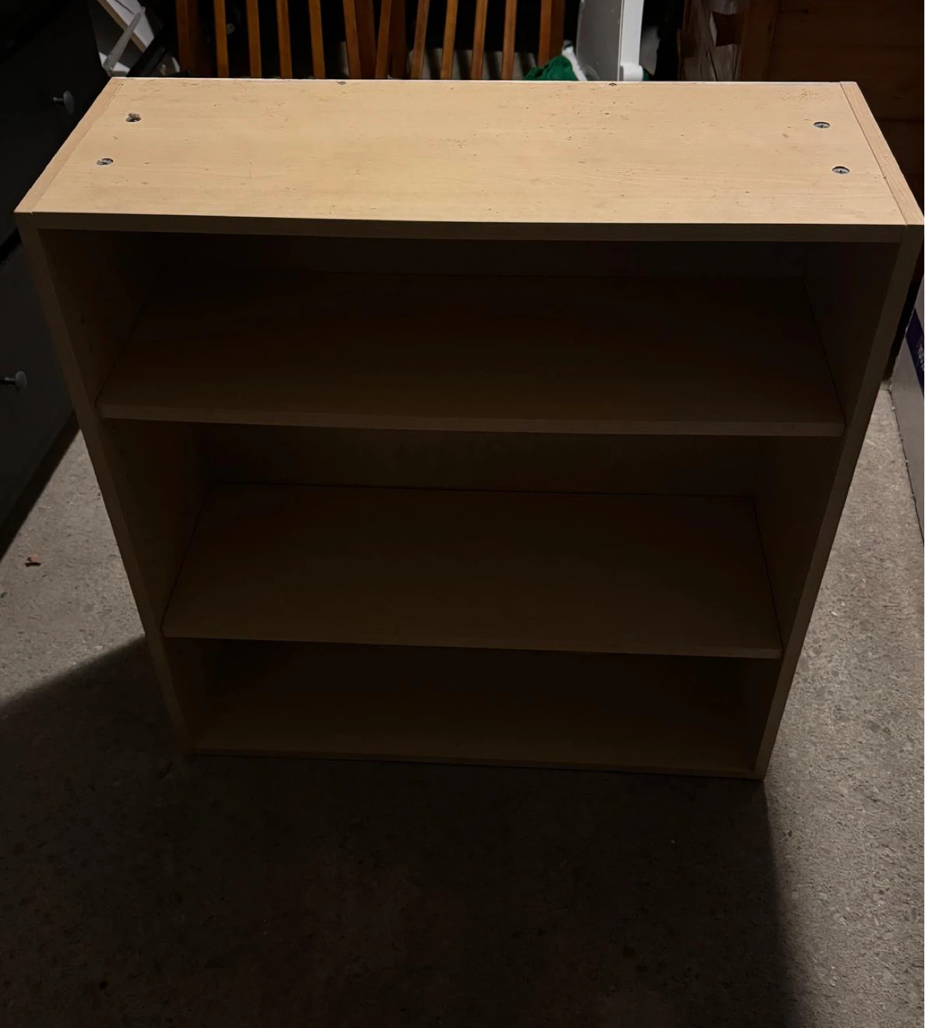 Beige Wooden shoes shelfs