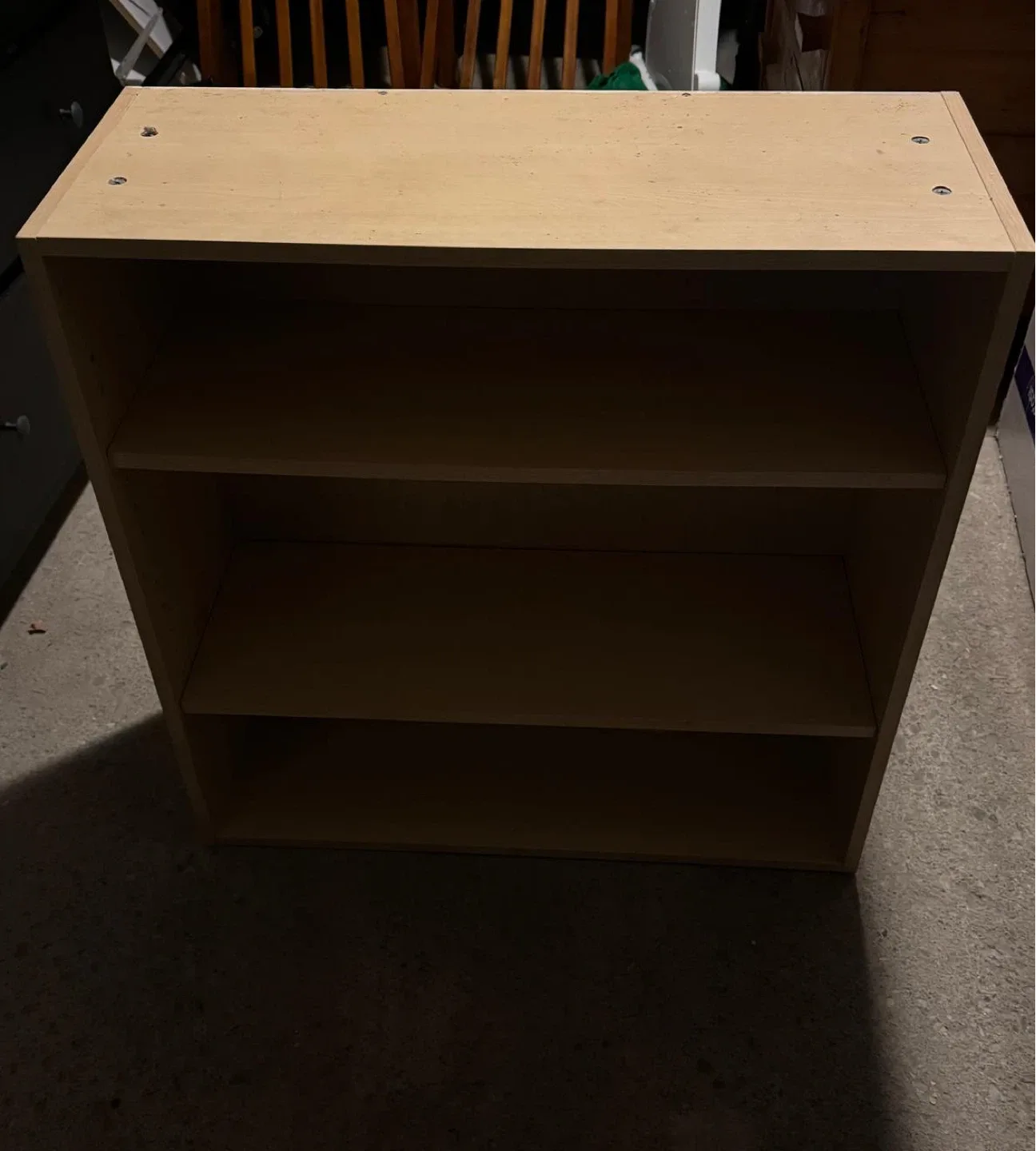 Beige Wooden shoes shelfs