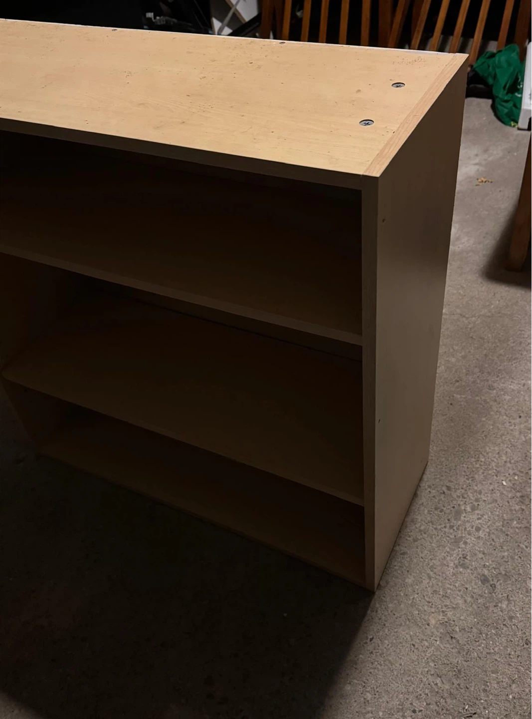 Beige Wooden shoes shelfs - photo 2