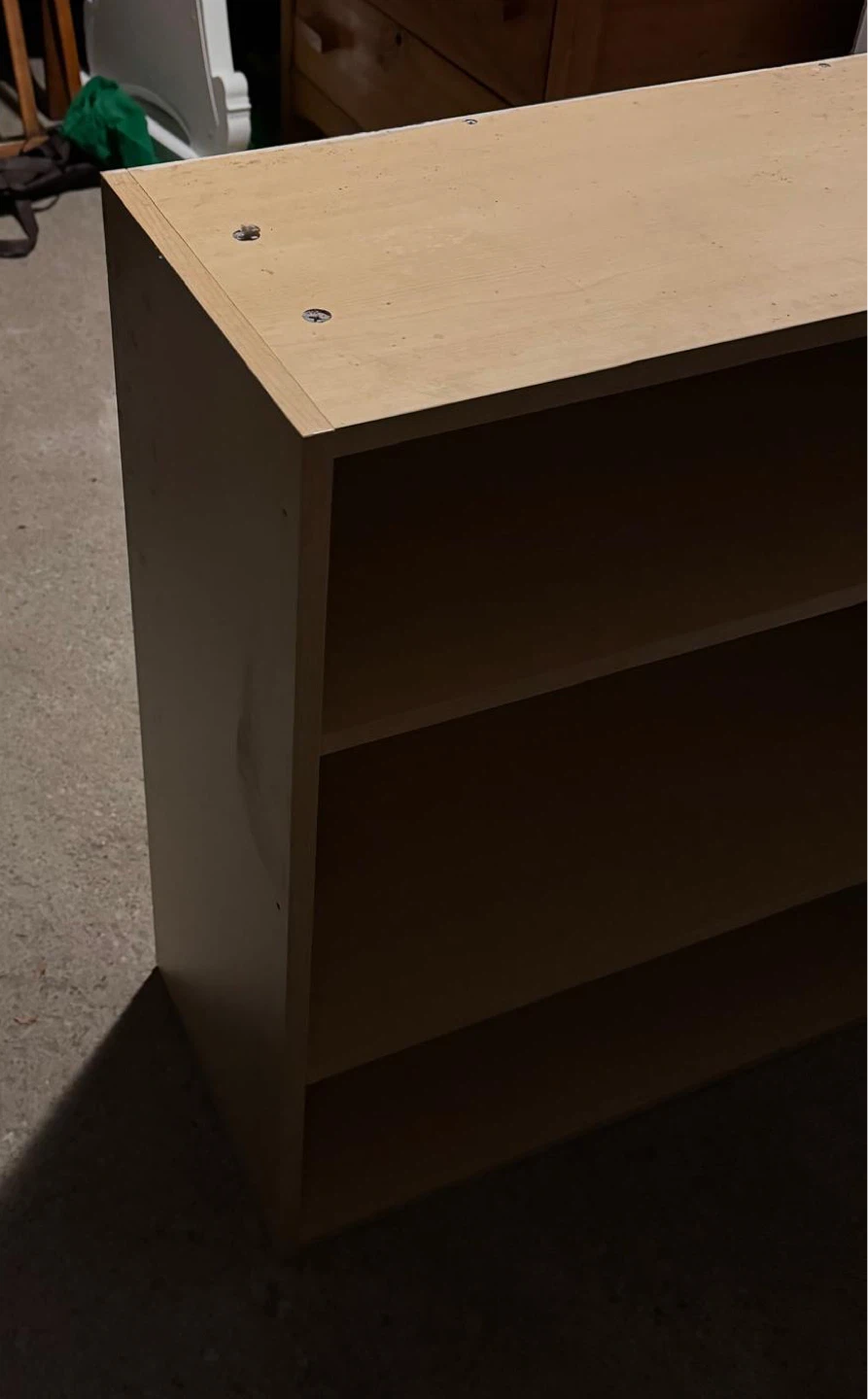Beige Wooden shoes shelfs - photo 3