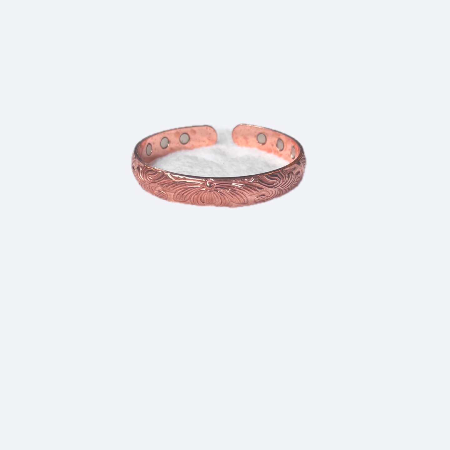 Copper Magnetic Bangle - photo 3