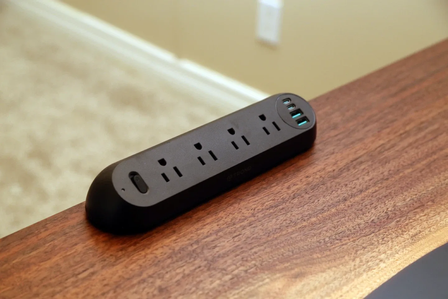 Custom Walnut & Epoxy Resin Desk image indicator(2)