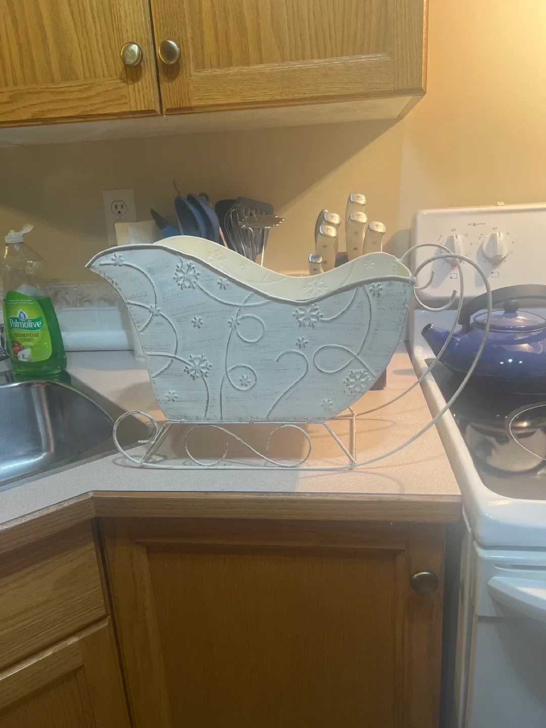 Decorative Metal Sleigh