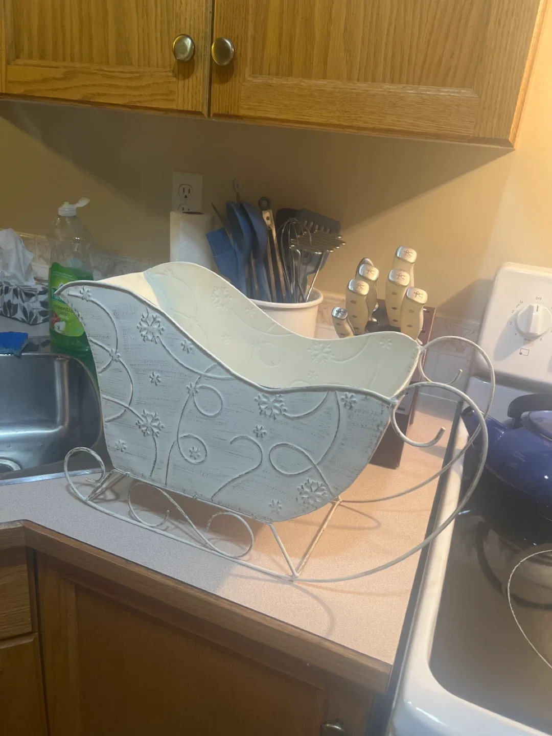 Decorative Metal Sleigh image indicator(2)