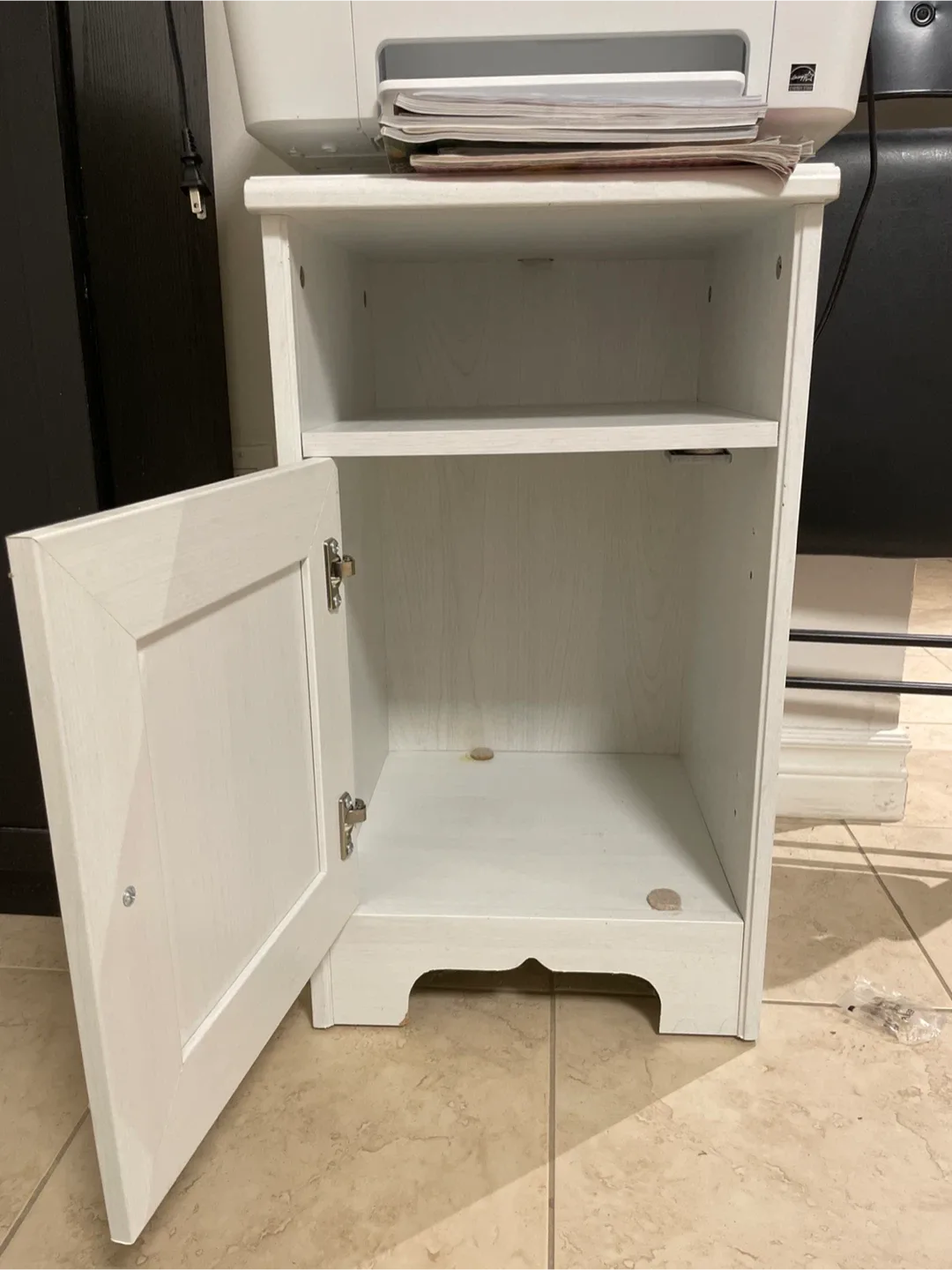 White Cabinet with Door image indicator(2)