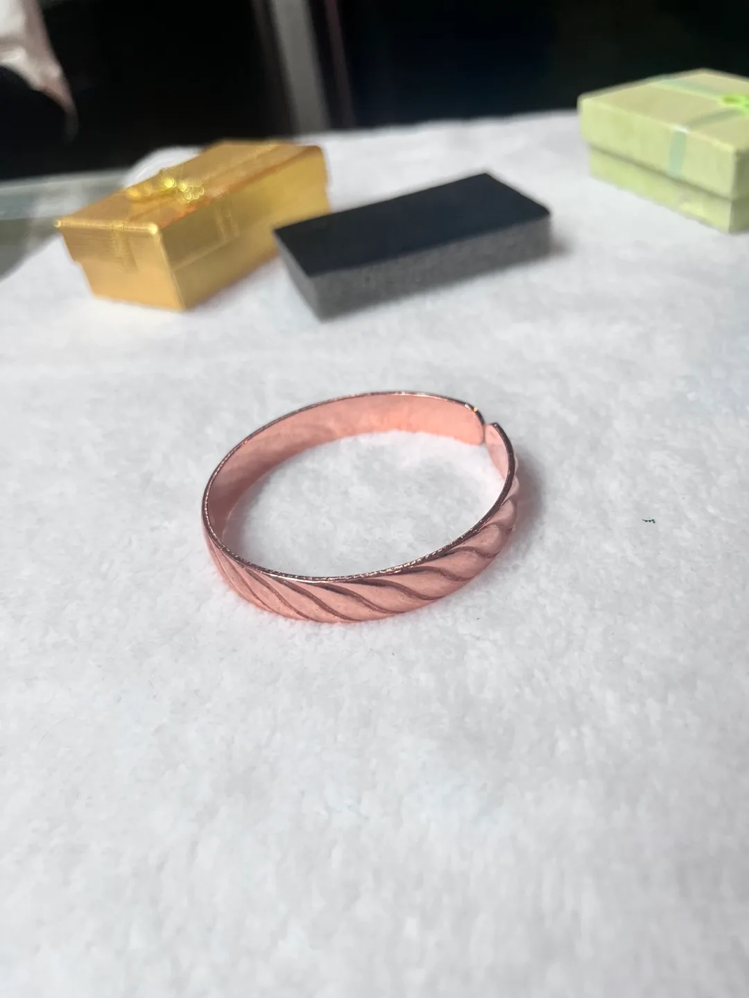 Copper Bangle Bracelet image indicator(2)