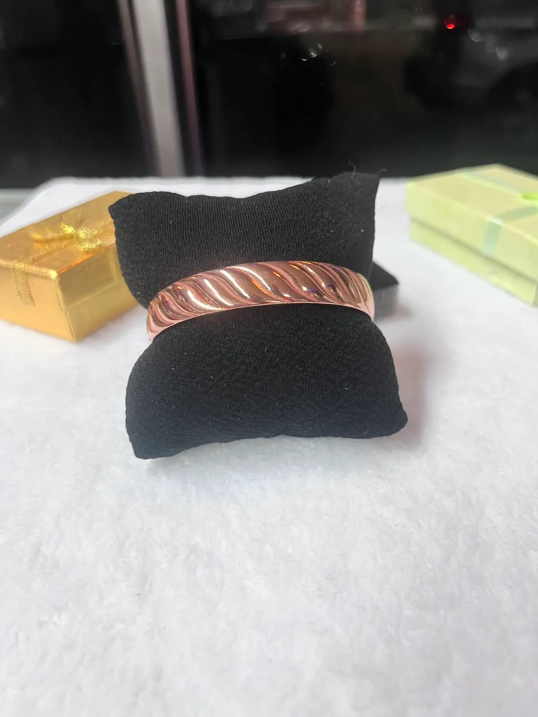 Copper Bangle Bracelet image indicator(3)