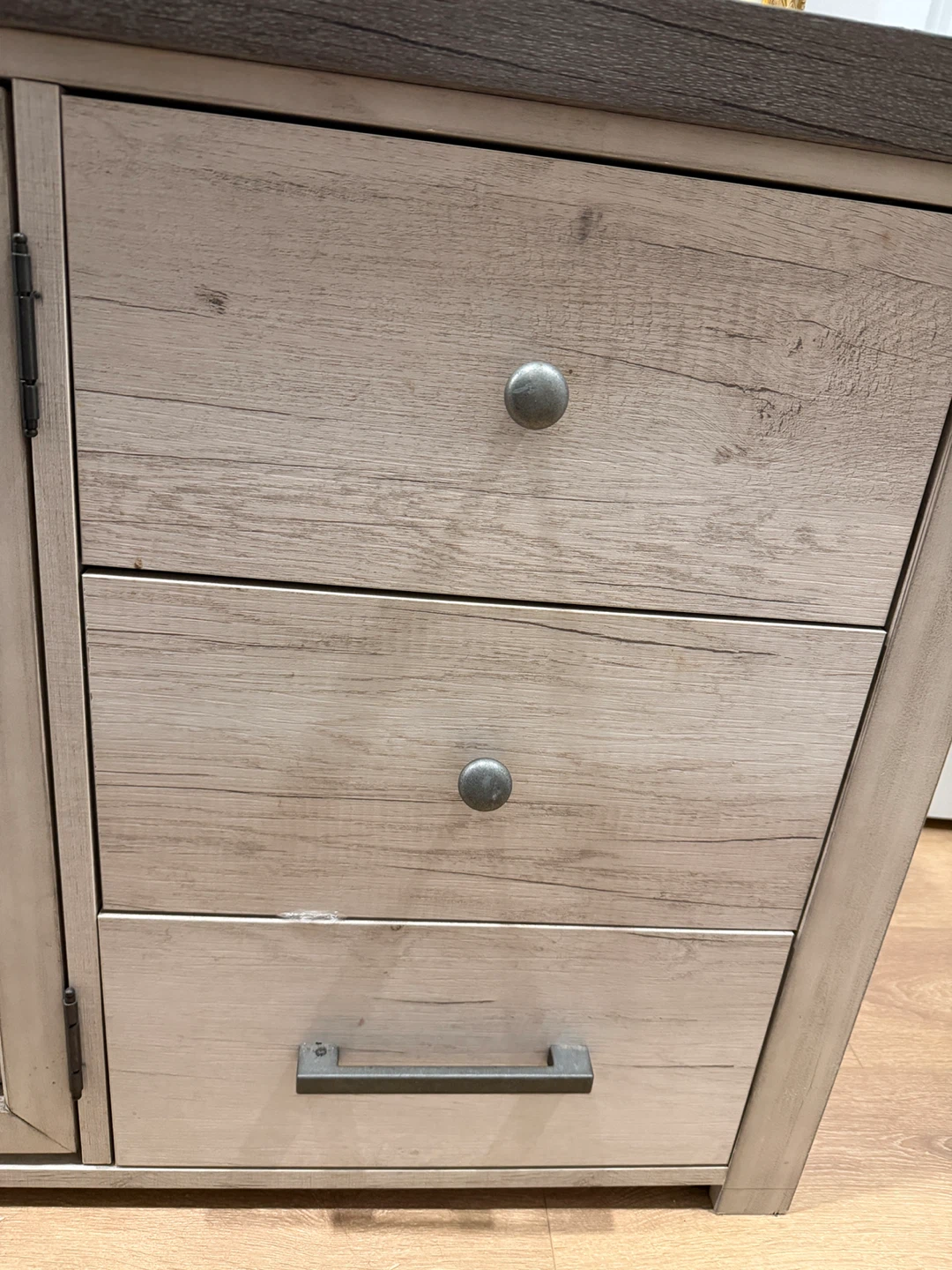 Wood Grain Dresser with Drawers - photo 3
