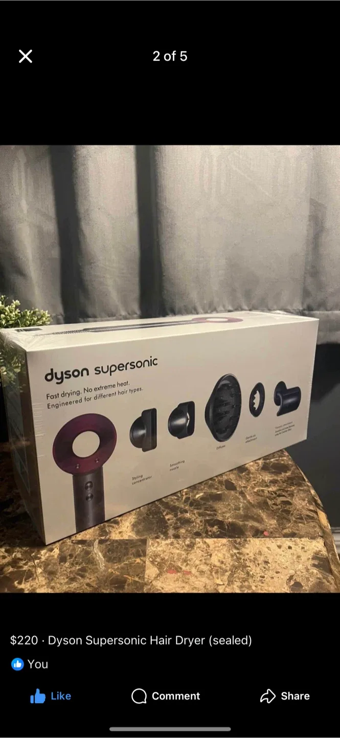 Dyson Supersonic Hairdryer (sealed) image indicator(2)