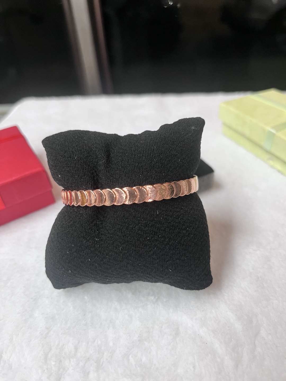 Copper Tone Bangle Bracelet - photo 3