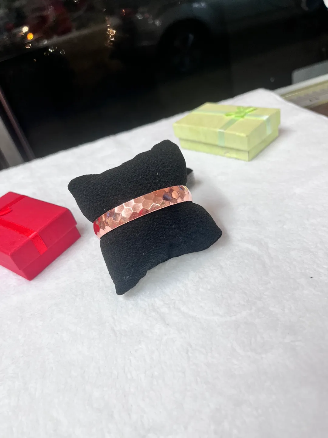 Copper Bangle Bracelet Cobre