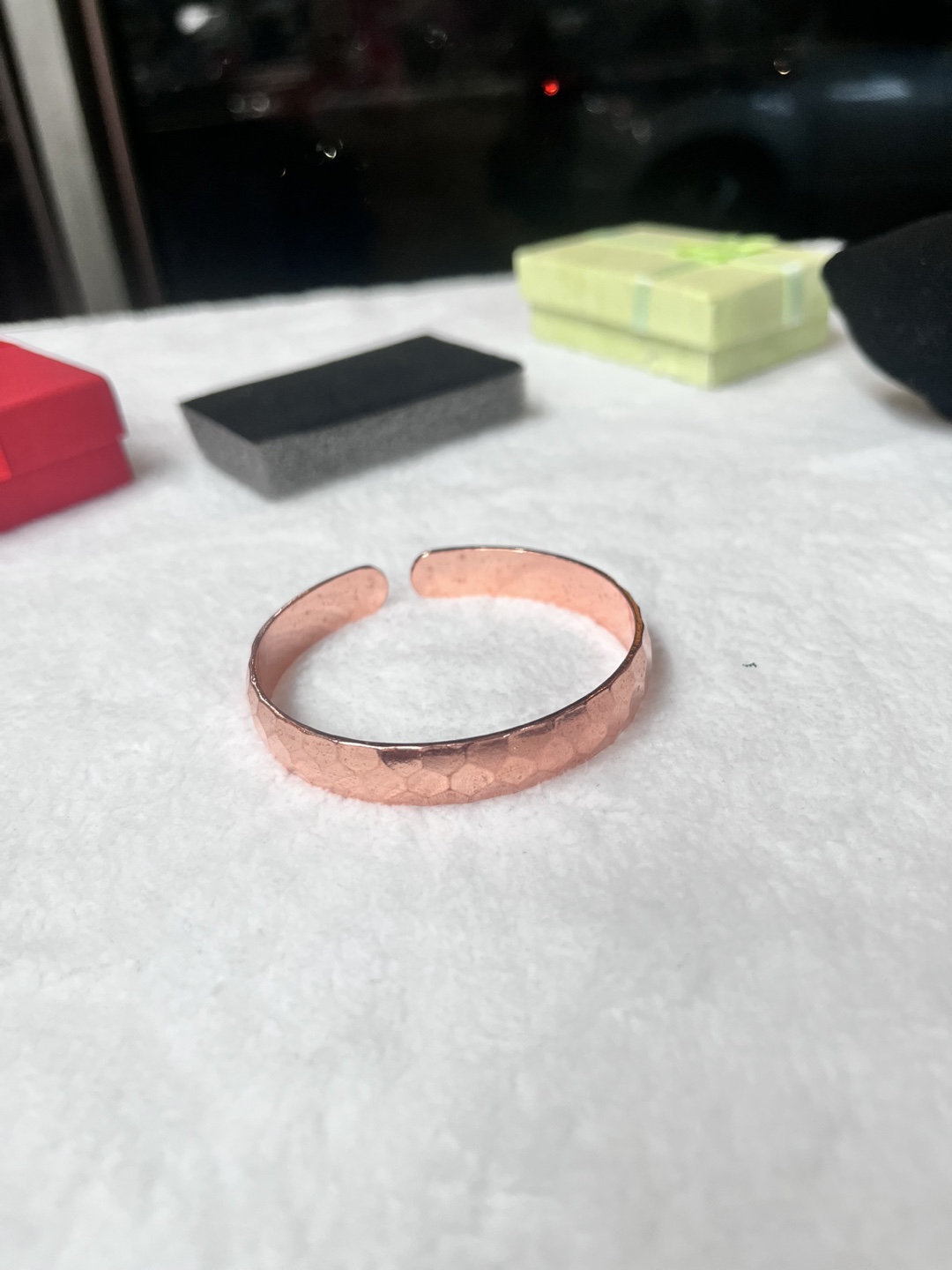 Copper Bangle Bracelet Cobre - photo 2