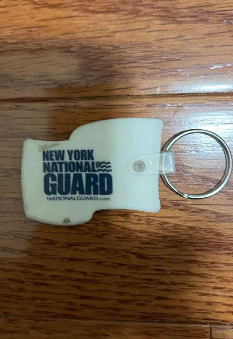 New York National Guard American Flag Keychain - photo 2