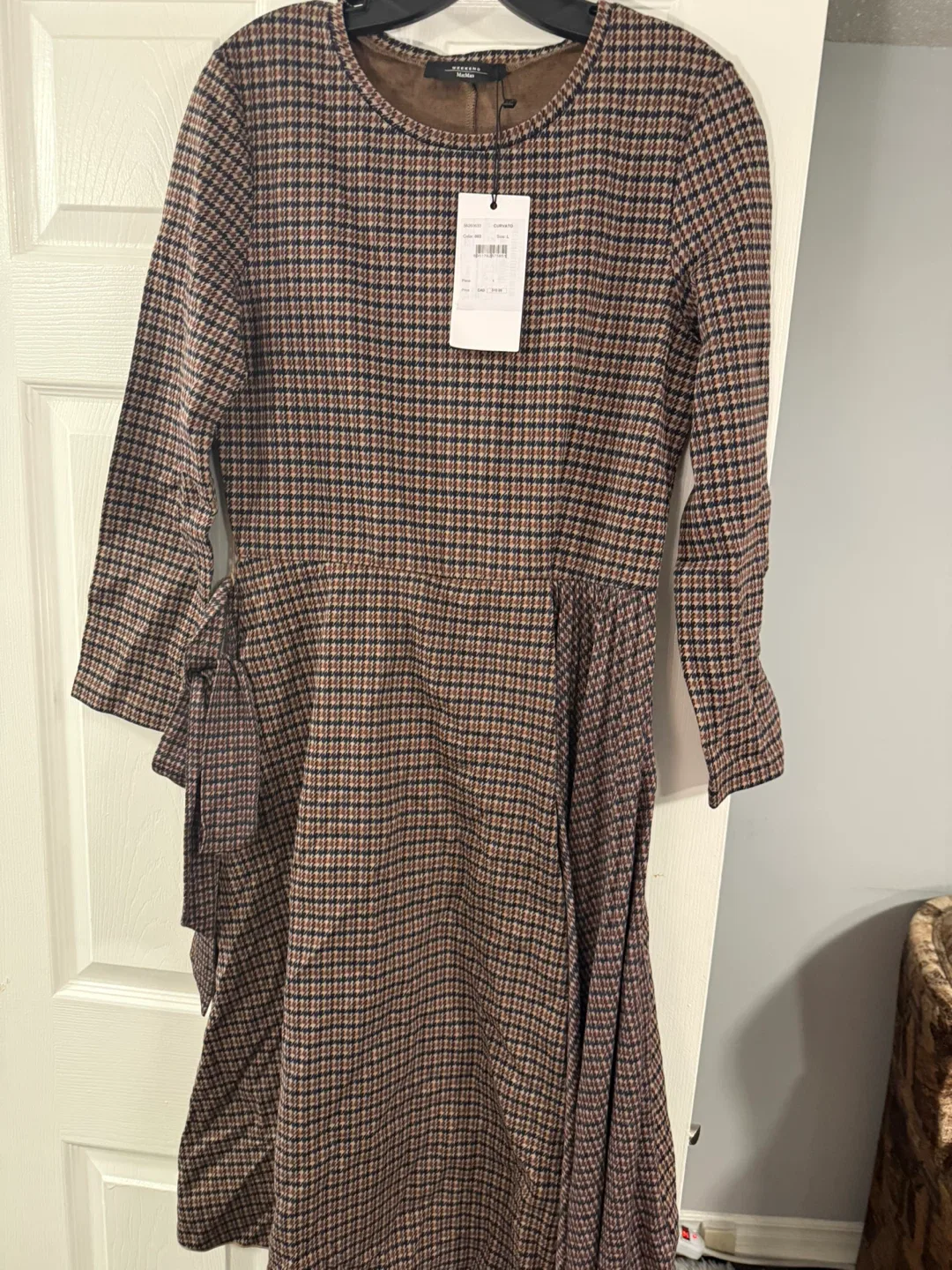Weekend Max Mara Curvato Dress - Size L