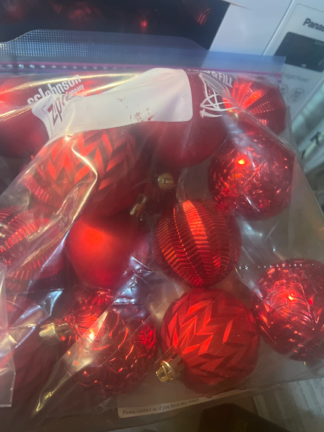 Christmas Ornaments (Red & Gold) - photo 3