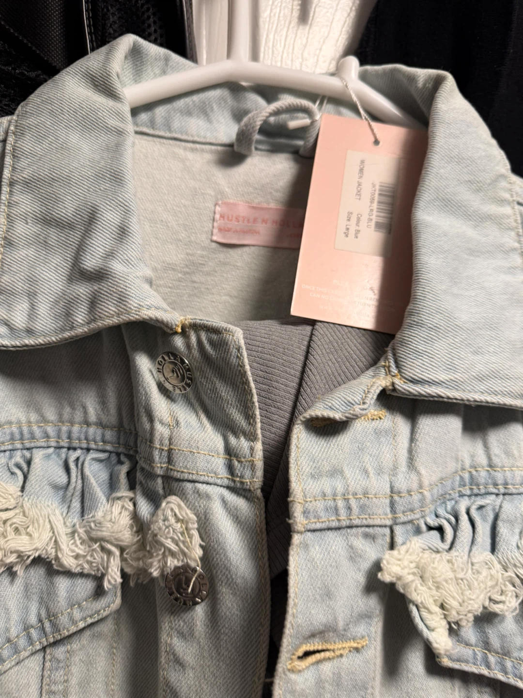 Tommy Hilfiger Patterned Shirt, Hustle & Hype Denim Jacket - photo 4
