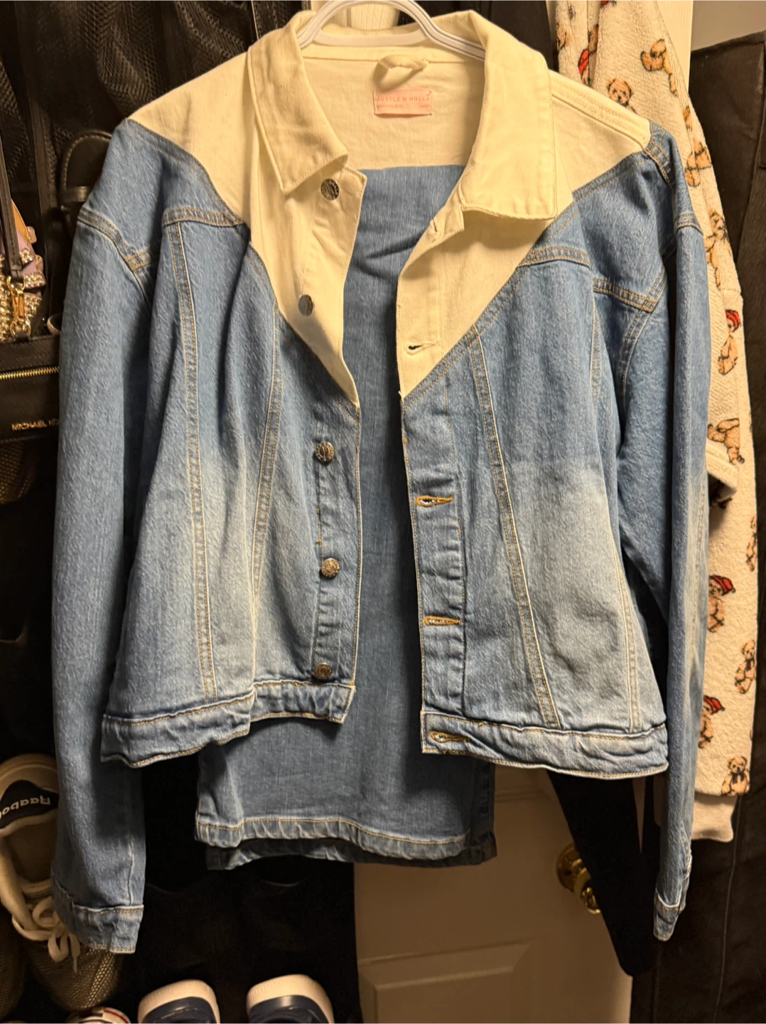 Tommy Hilfiger Patterned Shirt, Hustle & Hype Denim Jacket - photo 5
