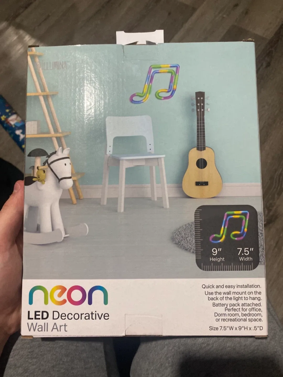 Neon LED Decorative Wall Art - Music Note image indicator(2)