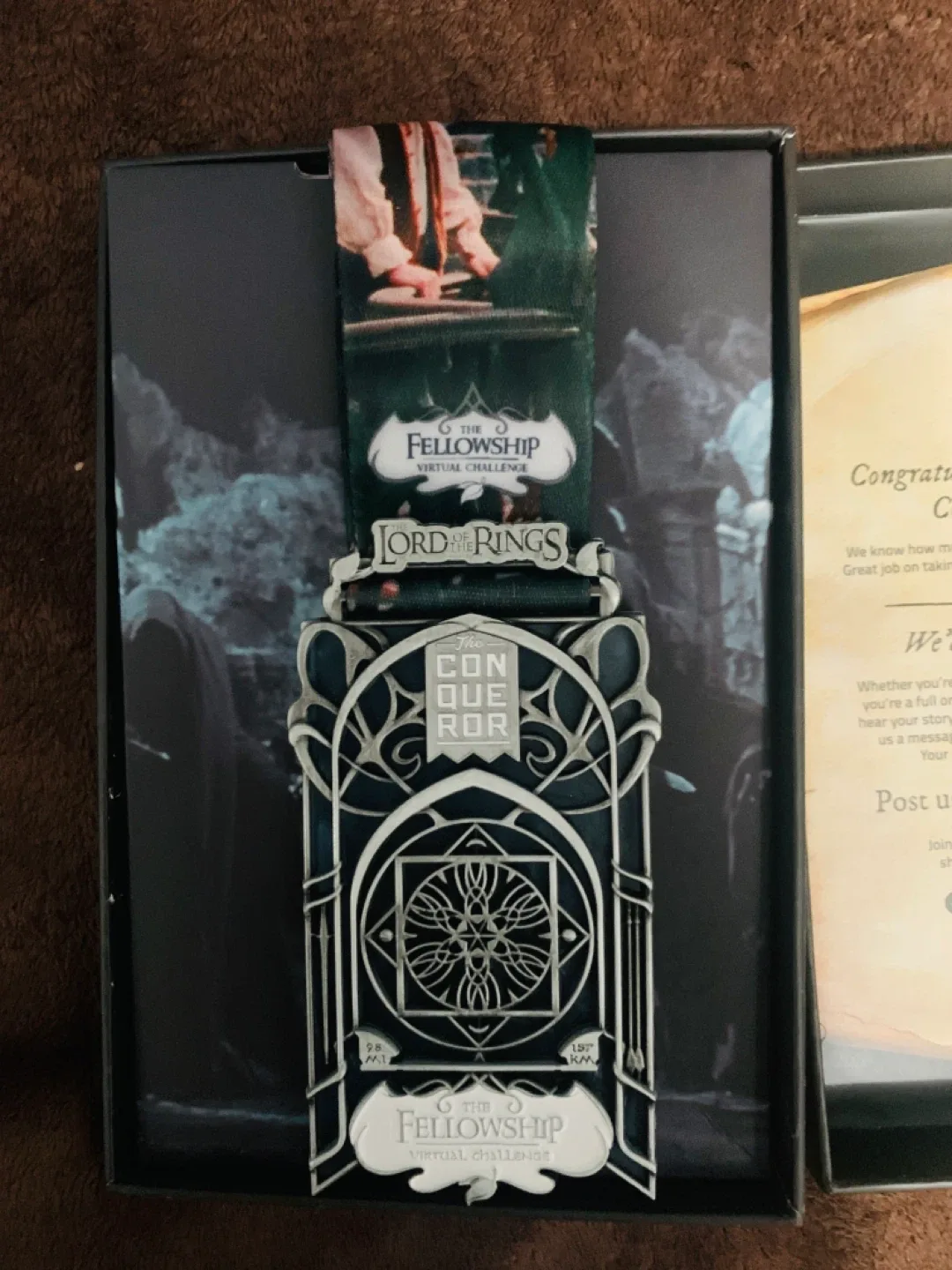 The Conqueror Lord Of The Rings The Fellowship Virtual Challenge image indicator(3)