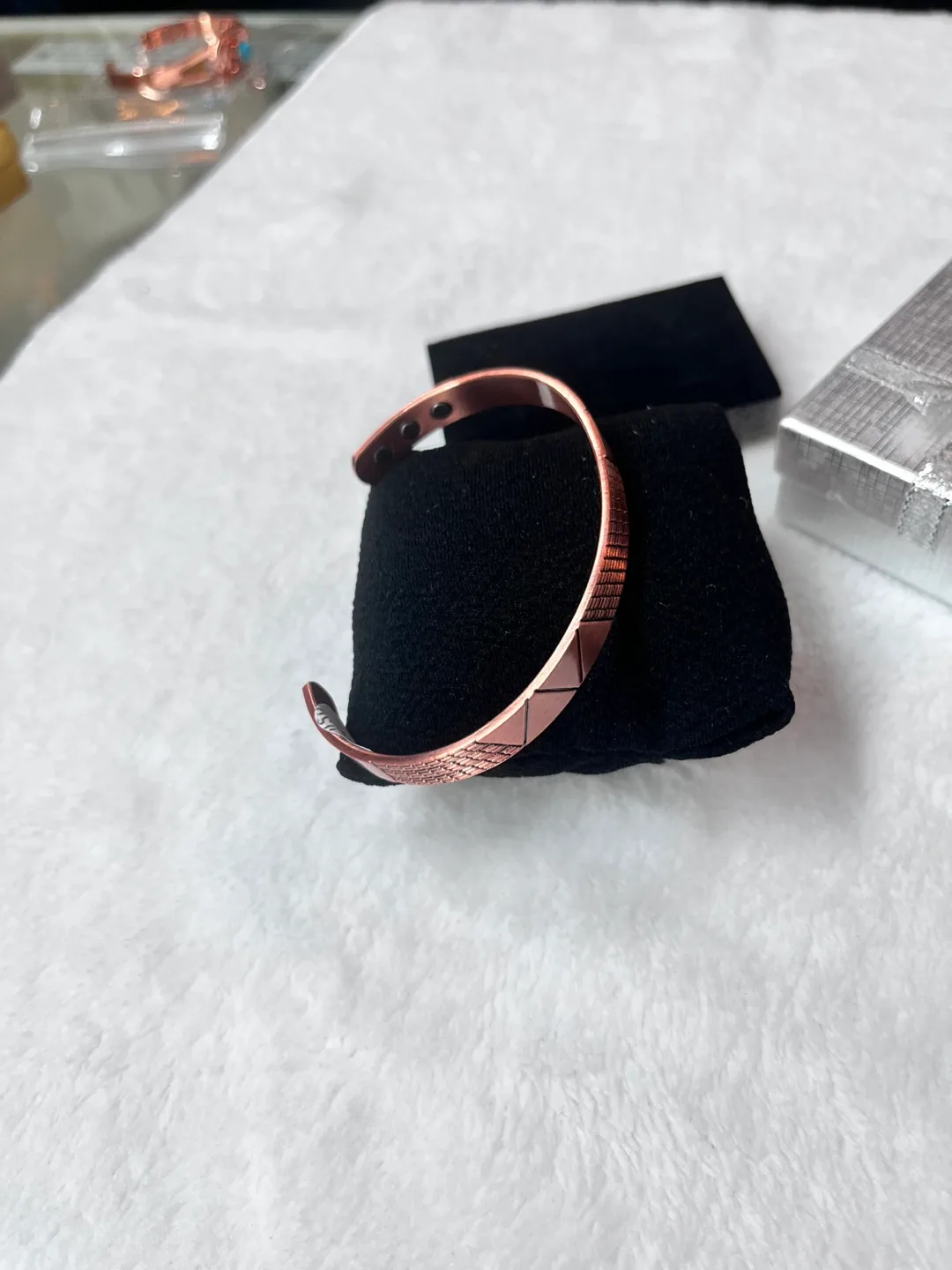 Magnetic Copper Cobre Bracelet image indicator(2)