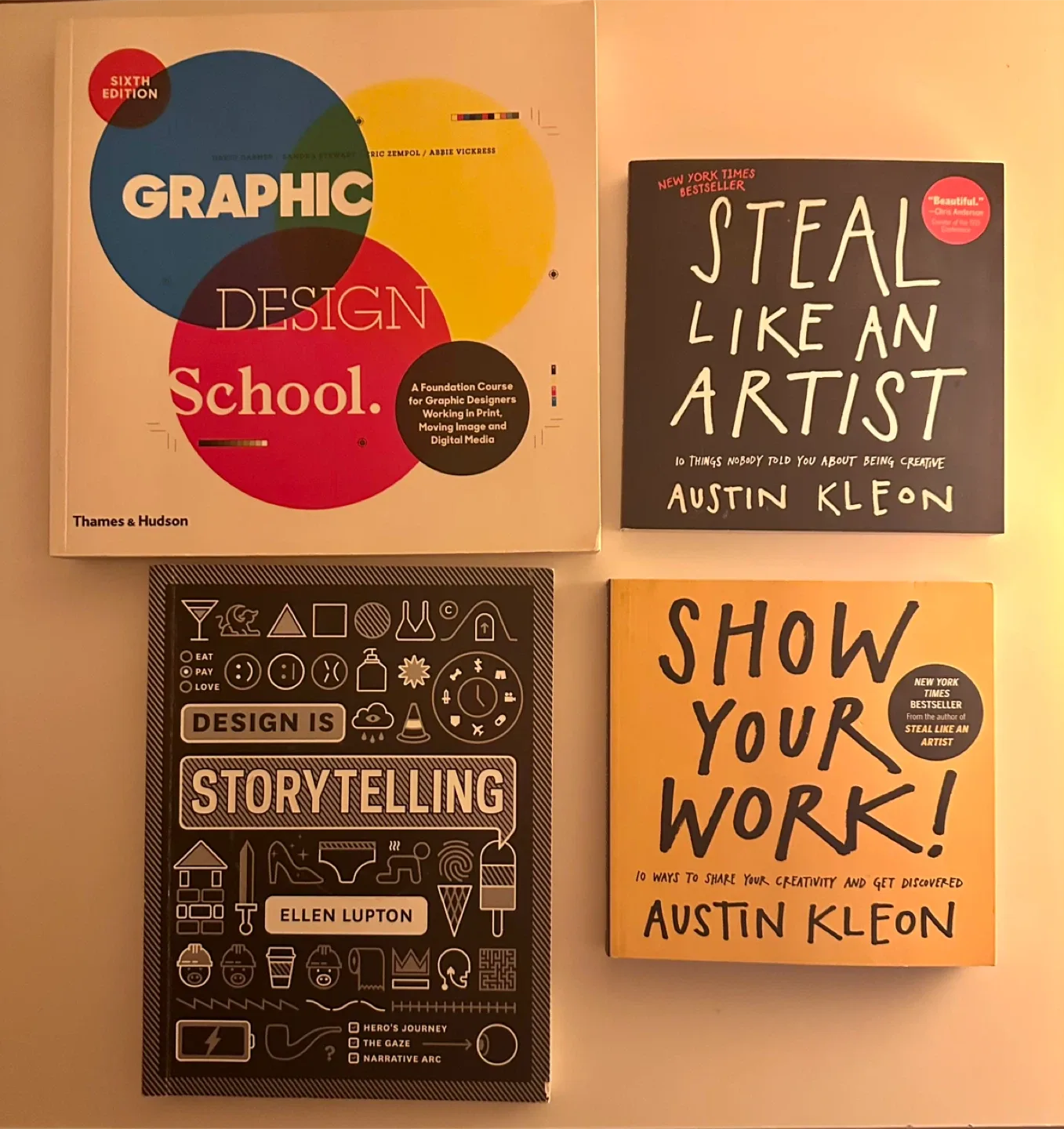 Graphic Design & design storytelling books