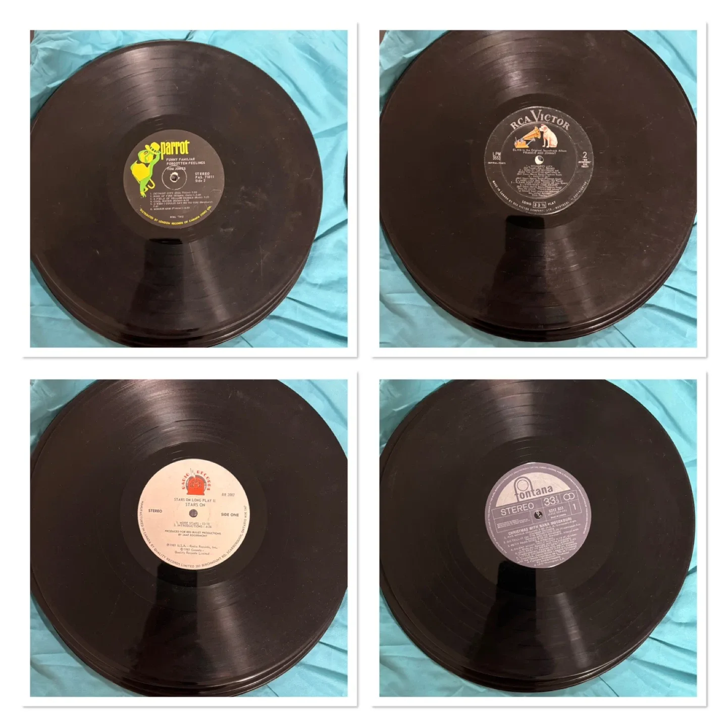 14 Mixed Vinyl Records - Elvis, Beach Boys & More image indicator(3)
