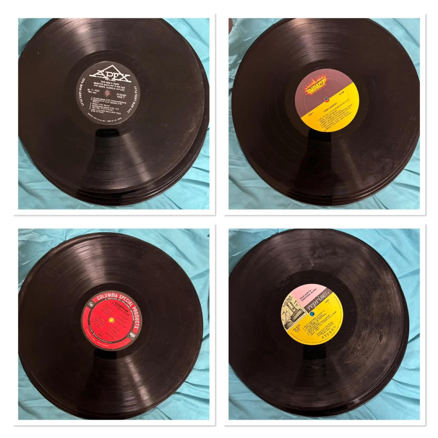 14 Mixed Vinyl Records - Elvis, Beach Boys & More image indicator(4)