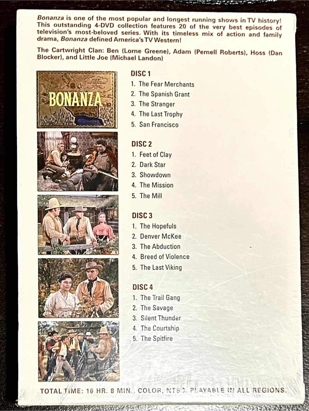 Sealed! The Bonanza Collection - 20 Classic Episodes on 4 DVDs - photo 2