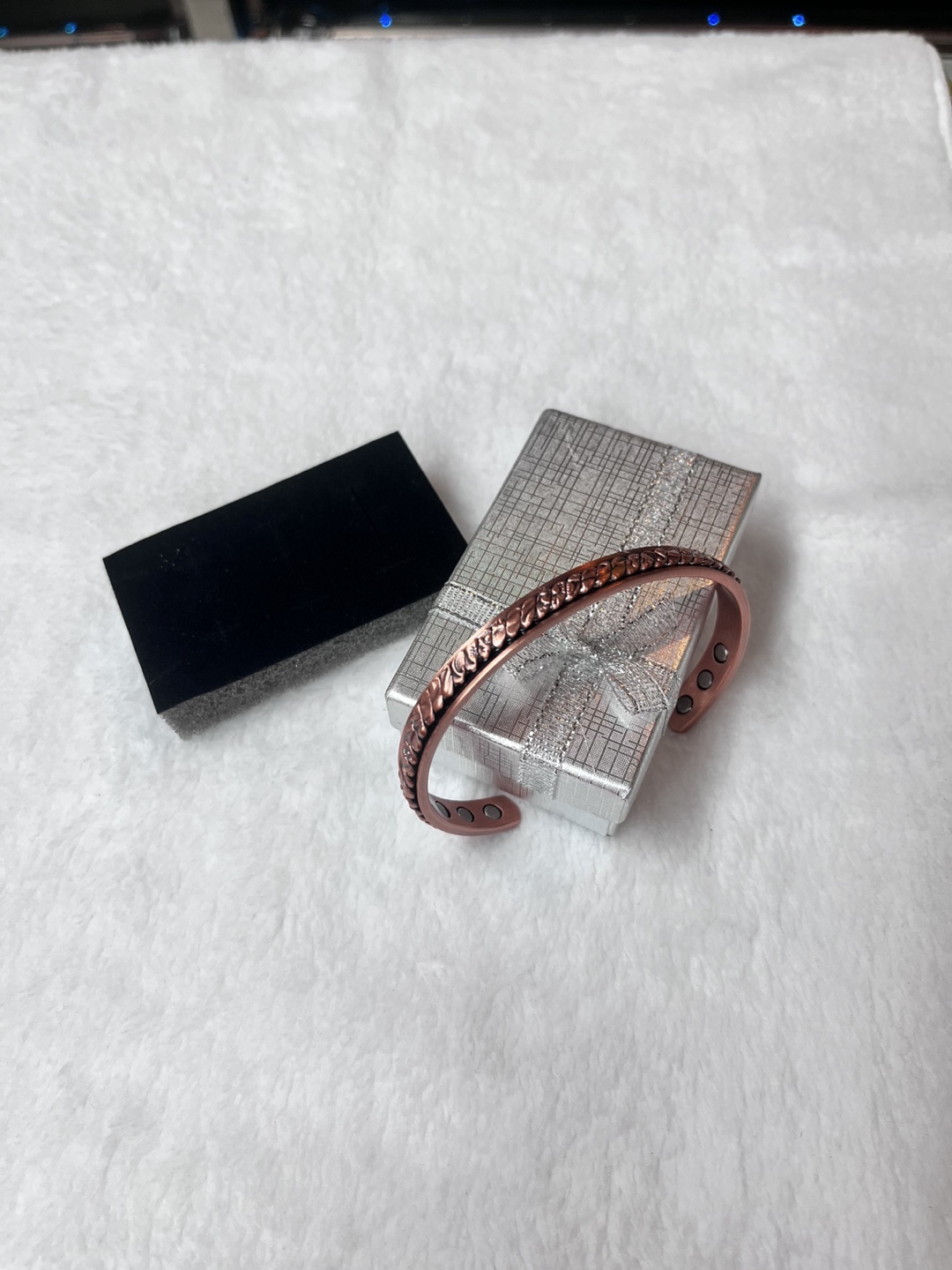 Copper Magnetic Therapy Bracelet Cobre - photo 2