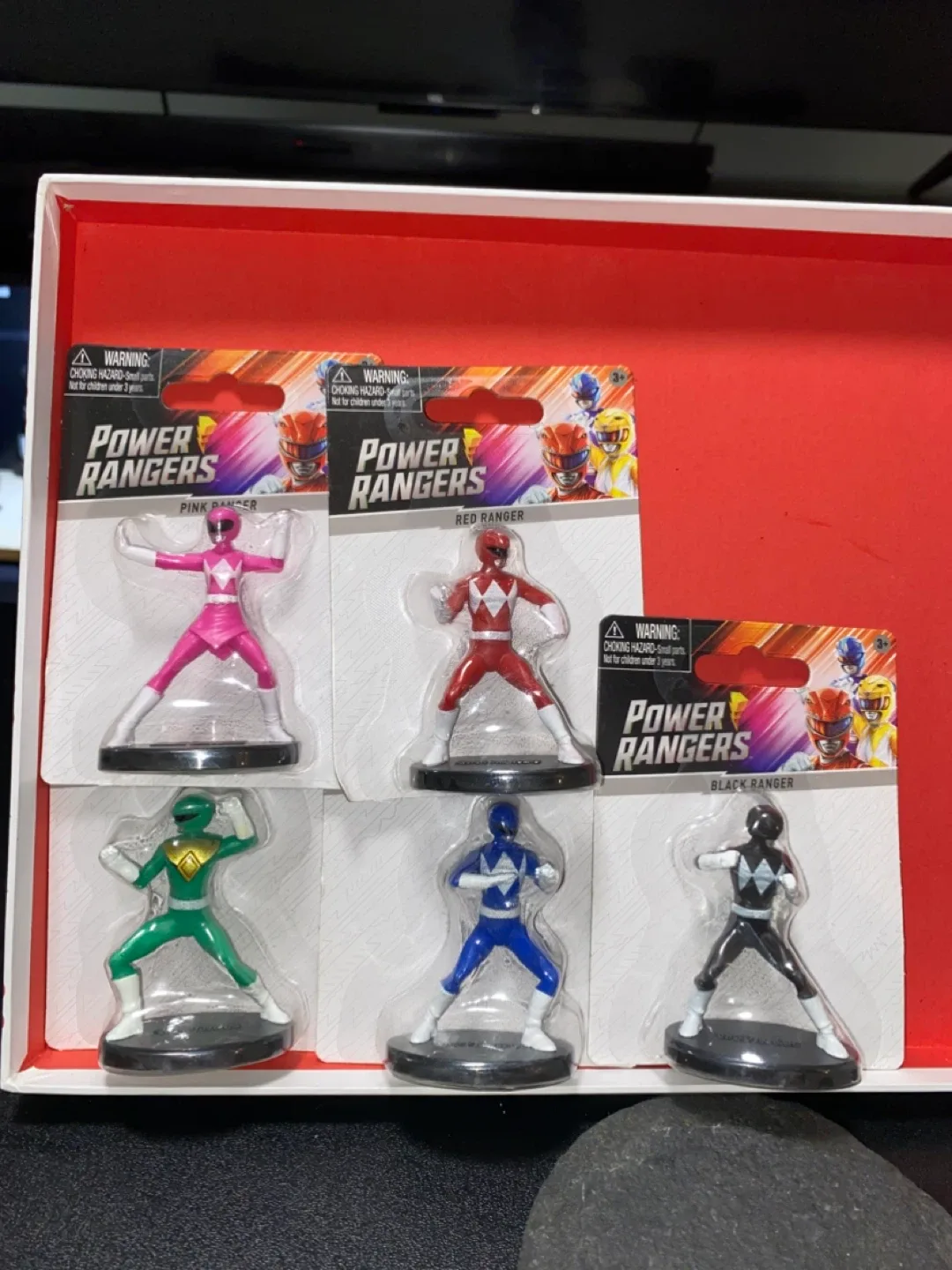 Power Rangers Figurine Set of 5