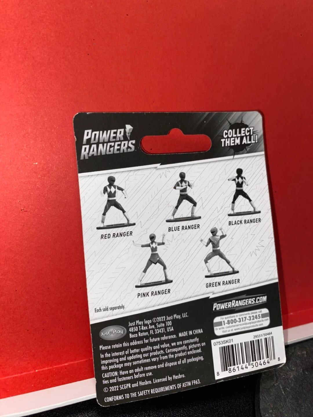 Power Rangers Figurine Set of 5 - photo 2